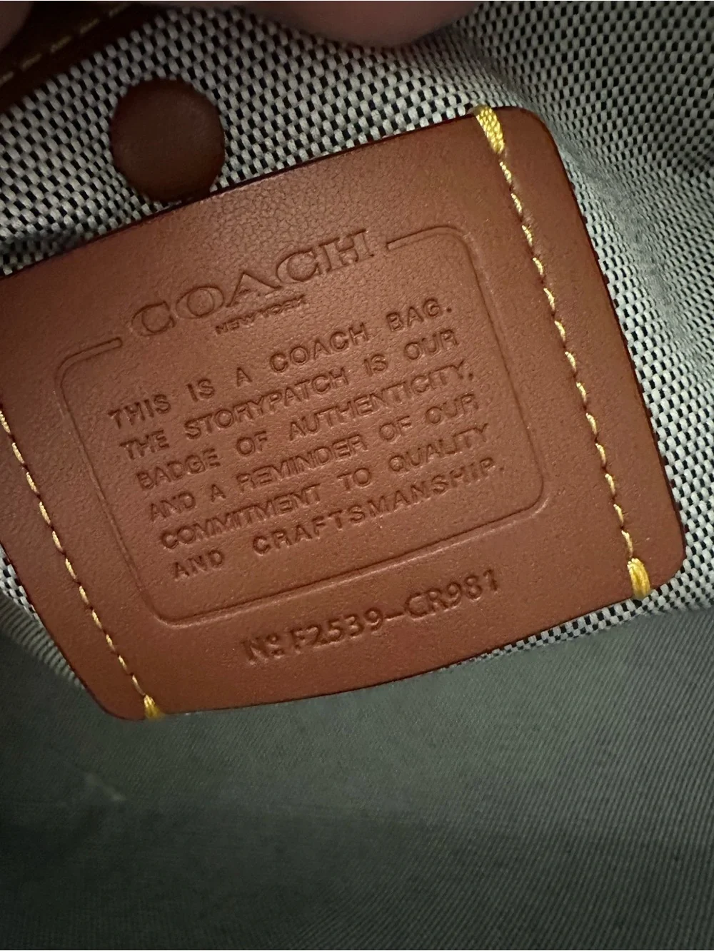 Coach Juliet shoulder bag (slightly larger than 25) - Picture 3 of 3